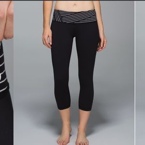 Lululemon Wunder Under Crop Tights